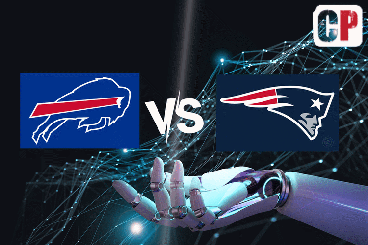 Buffalo Bills at New England Patriots AI NFL Prediction 102223