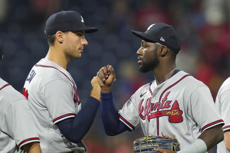 Atlanta Braves star Matt Olson has high praise for teammate Michael Harris: "The best young guy I’ve played with, position player wise"