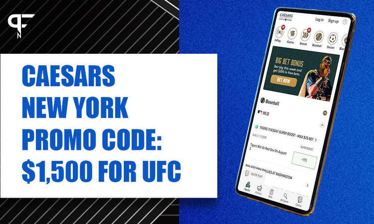 Caesars NY promo code brings knockout UFC 277, MLB risk-free bet