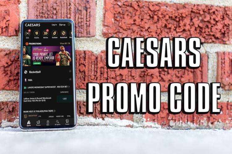 Caesars promo code: NFL championship games $1,250 first bet on Caesars
