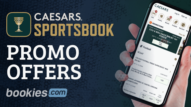 Caesars Sportsbook NFL Draft Promo Code BOOKIESCZR: First-Bet Insurance Up to $1,100