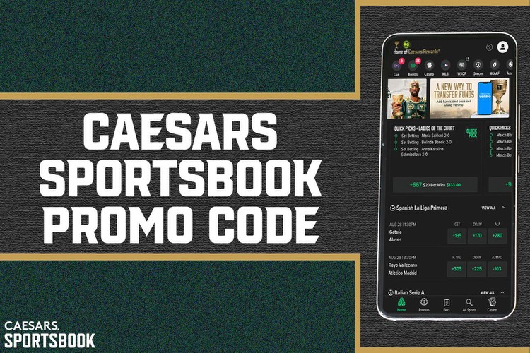 Caesars Sportsbook promo code: Bet $50, get $250 bonus for college football Week 1