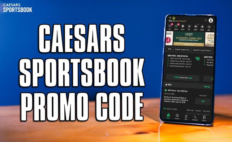 Caesars Sportsbook promo code CLEV1000: $1K bonus for Bears-Vikings MNF