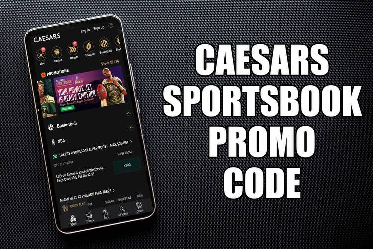 Caesars Sportsbook promo code: Open Championship, MLB $1,250 first bet offer