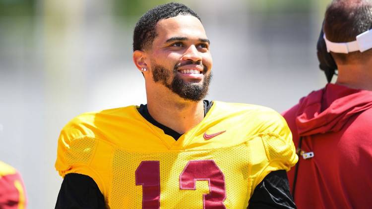 Caleb Williams, fueled by loss to Utah, predicts USC makes CFP