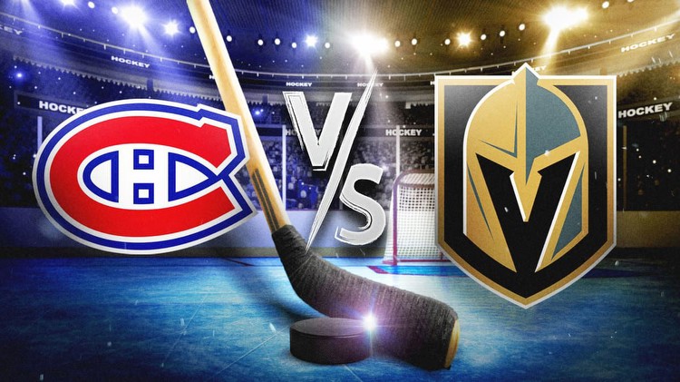 Canadiens vs. Golden Knights prediction, odds, pick, how to watch