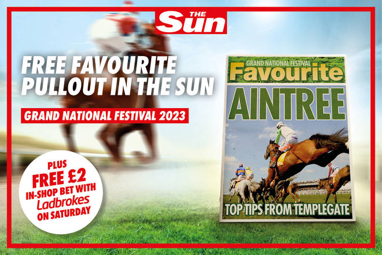 Pick up The Sun during Aintree Grand National Festival for our fantastic pullout The Favourite, Templegate tips & more