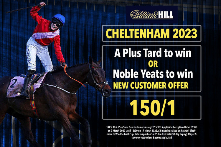 Cheltenham Festival Gold Cup offer: Get A Plus Tard to win (150/1) or Noble Yeats to win (150/1) with William Hill