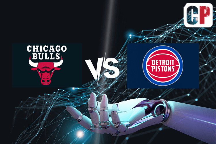 Chicago Bulls at Detroit Pistons AI NBA Prediction 102823