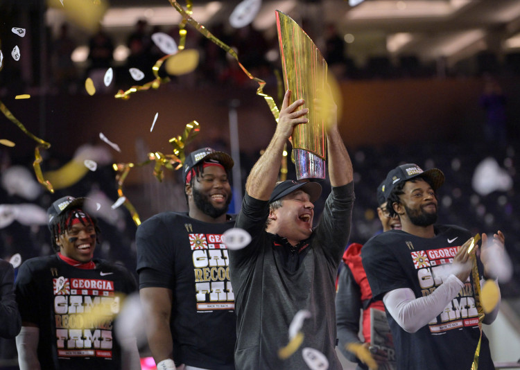 College Football 2023 National Championship Odds (Georgia favored for three-peat)