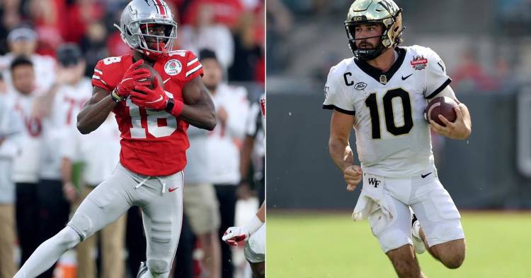 College Football Best Bets Week 4: Top prop bets include Ohio State's Marvin Harrison Jr., Wake Forest's Sam Hartman