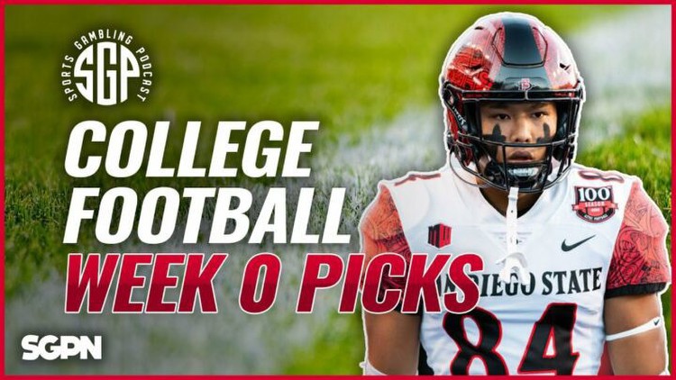 College Football Picks Week 0 (Ep. 1726)