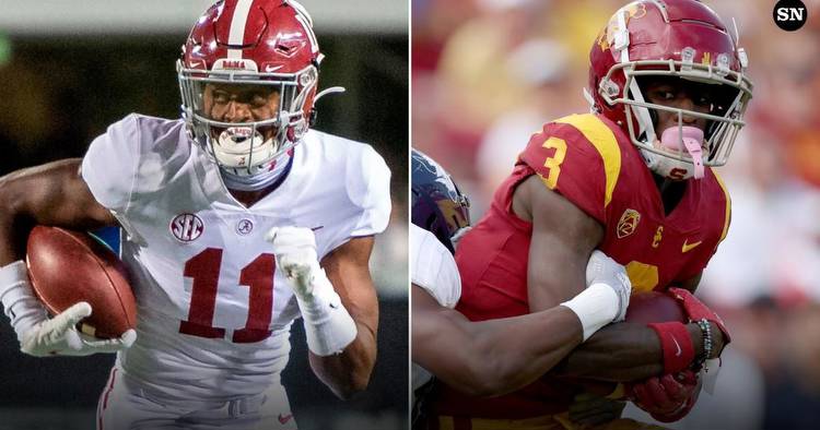 College Football Week 2 Betting: Player props for USC's Jordan Addison, Alabama's Traeshon Holden and more