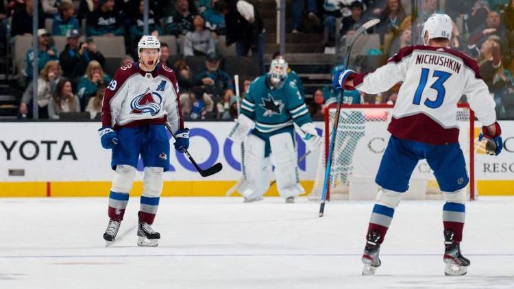 Colorado Avalanche vs. San Jose Sharks odds, tips and betting trends