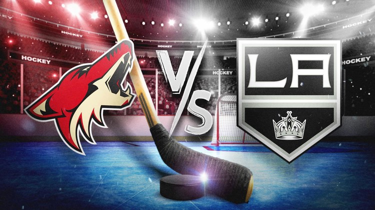Coyotes vs. Kings prediction, odds, pick, how to watch