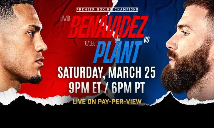 David Benavidez vs. Caleb Plant: Live Stream, Betting Odds & Fight Card