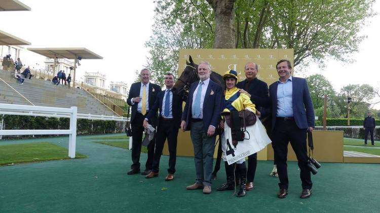 The Good Man: 'you can set your watch buy him' says trainer Stephane Wattel (right)