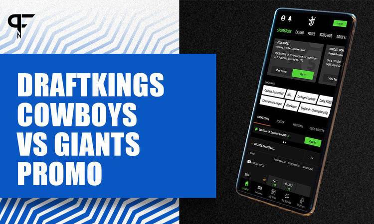DraftKings Cowboys-Giants Promo Wins $150 With 1+ Passing Yard