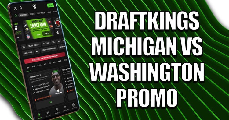 DraftKings Michigan-Washington promo scores $200 bonus for CFP final