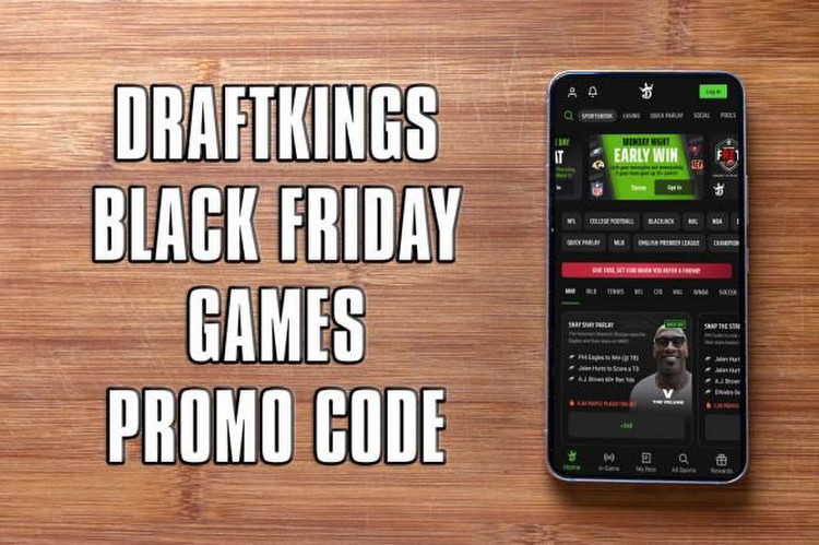 DraftKings Promo Code: Any $5 NFL, NBA Black Friday Bet Scores $150 Bonus