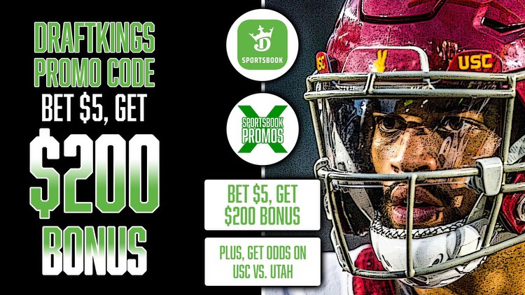 DraftKings Promo Code: Bet $5, Get $200 Instant Bonus for USC-Utah