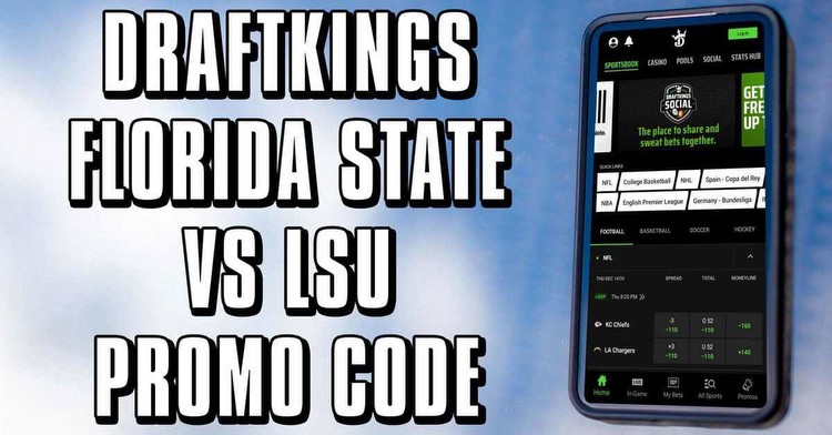 DraftKings Promo Code: College Football Offer Scores $200 LSU-Florida State Bonus