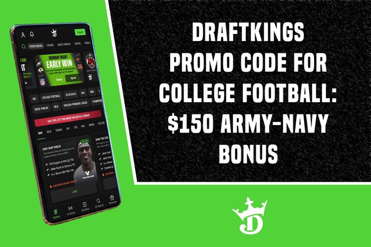 DraftKings Promo Code for College Football: Snag $150 Army-Navy Bonus