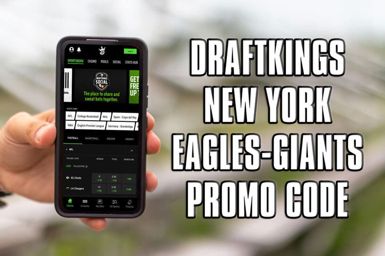DraftKings promo code for Giants-Eagles triggers $200 instant bonus