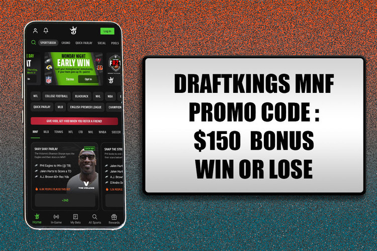 DraftKings Promo Code for MNF: Snag $150 Bengals-Jaguars Bonus Win or Lose