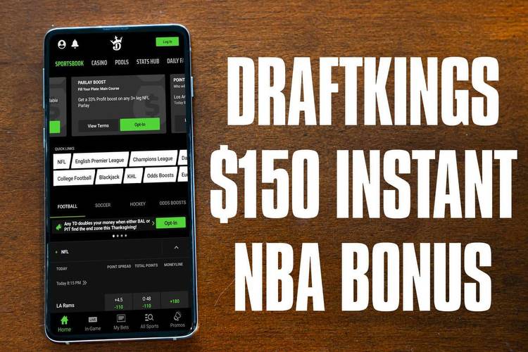 DraftKings Promo Code Generates $150 NBA Playoffs Weekend Bonus