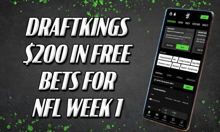 DraftKings Promo Code: NFL Sunday Is Finally Here, Get $200 Now