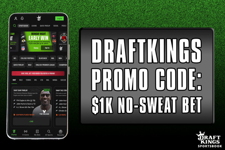 DraftKings Promo Code: Use $1K No-Sweat Bet for NBA or College Basketball