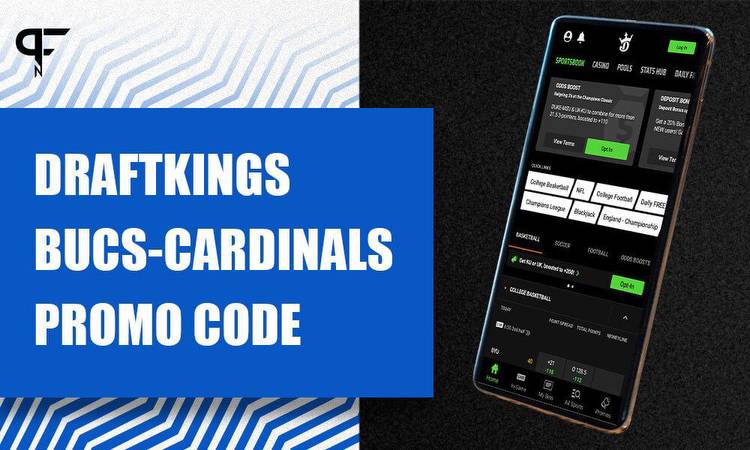 DraftKings promo code: win $150 bonus on Buccaneers-Cardinals