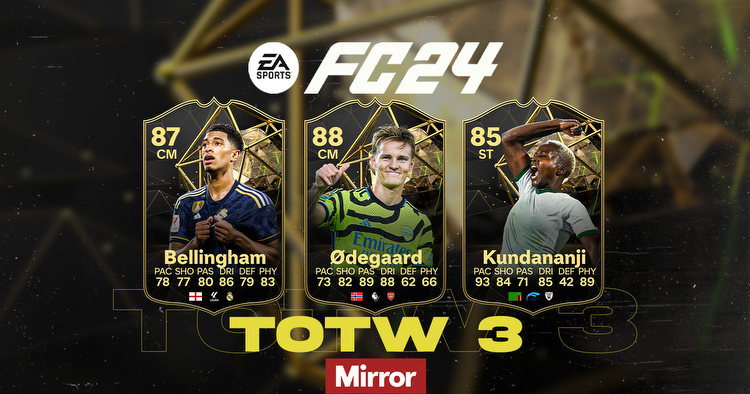 EA FC 24 TOTW 3 predictions with Real Madrid, Arsenal and Inter Milan stars