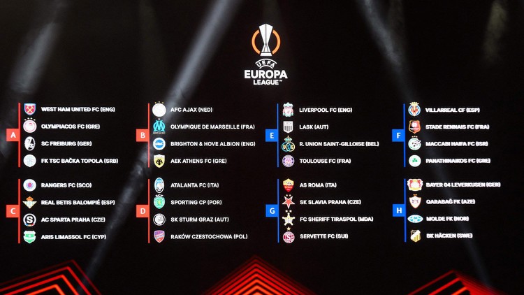 Europa League fixtures and dates CONFIRMED for West Ham, Brighton and Liverpool including some early kick-offs