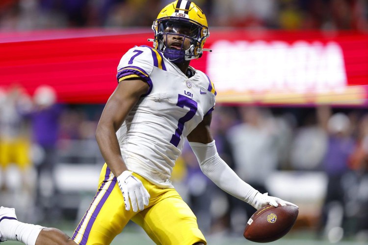 Ex-LSU & Patriots WR Kayshon Boutte Arrested For Underage Sports Betting, Allegedly Bet On Games He Played In