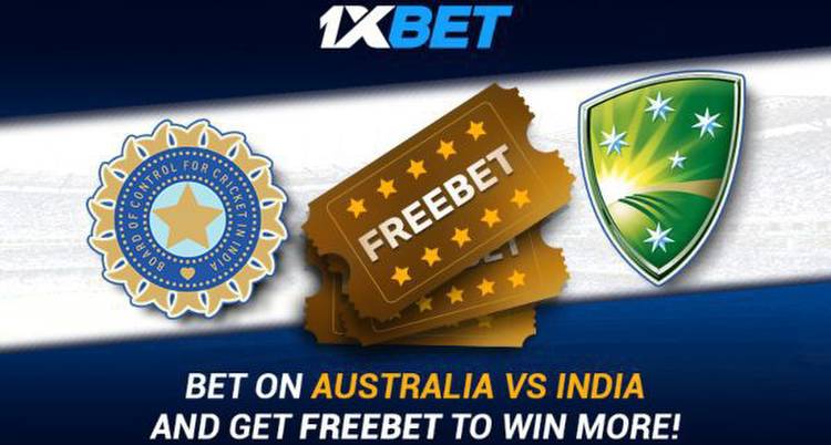 Exciting FREE Bet Promotion For Australia Tour of India