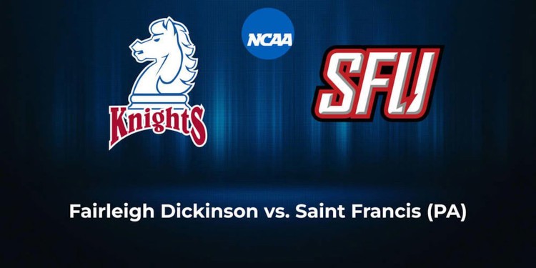 Fairleigh Dickinson vs. Saint Francis (PA): Sportsbook promo codes, odds, spread, over/under