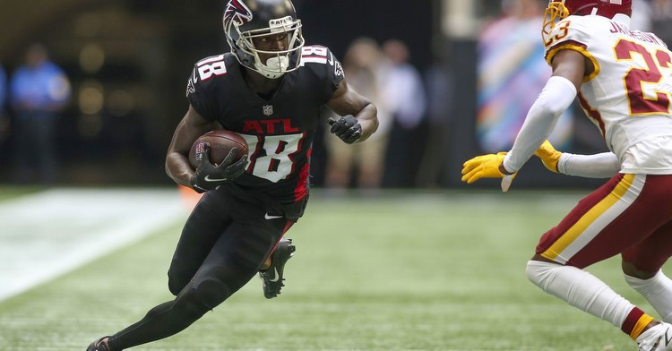 Falcons receiver Ridley suspended for at least 2022 season for betting on games
