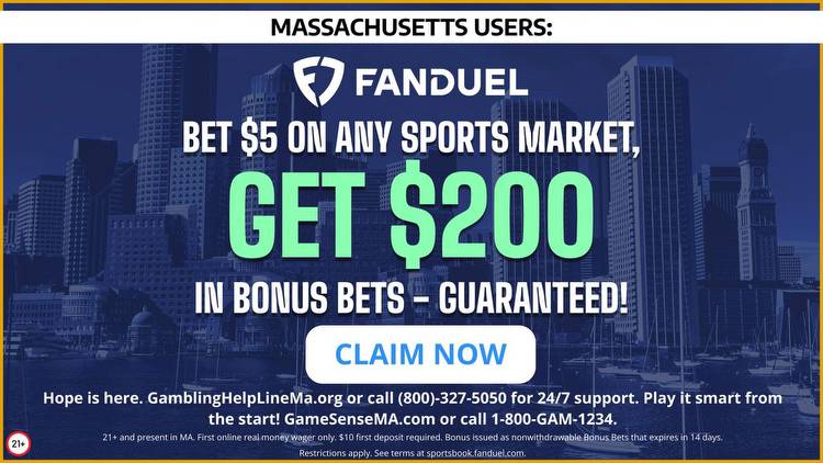 FanDuel Massachusetts promotion earns new users $150 in bonus bets