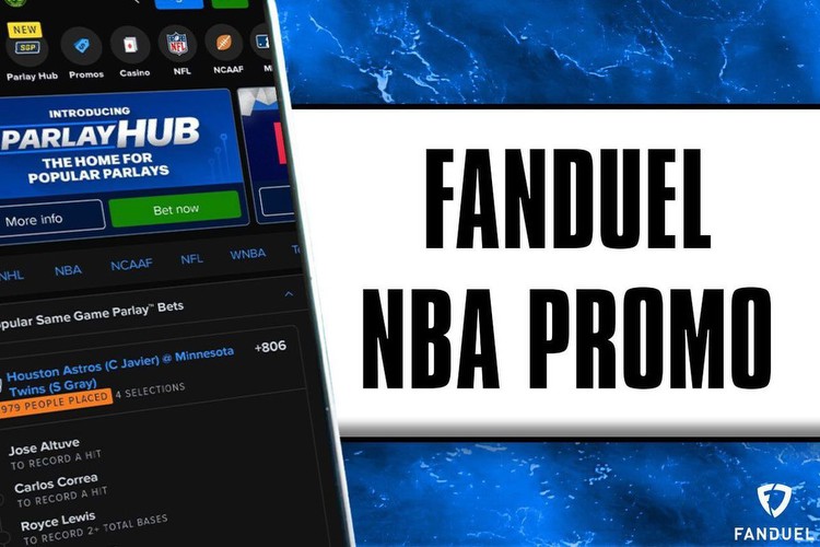 FanDuel NBA promo: Boost odds with bet $5, win $150 bonus offer