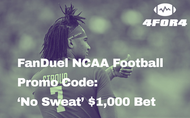 FanDuel NCAA Football Sportsbook Promo Code: Risk-Free $1,000 Bet