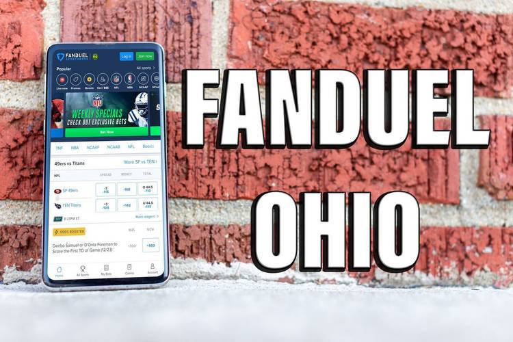 FanDuel Ohio: count down to sports betting kickoff with $100 this week