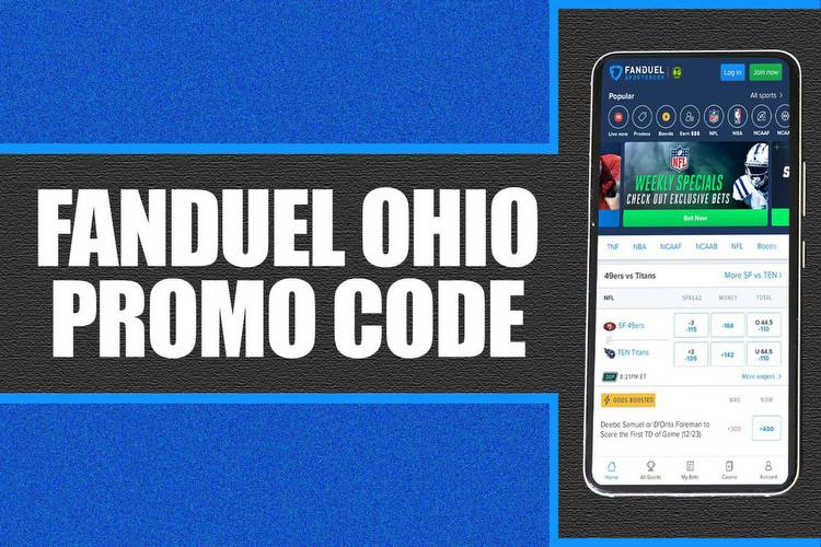 FanDuel Ohio promo code: register now for $100 sign up bonus