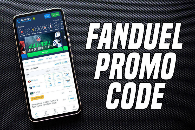 FanDuel promo code: No-Sweat Bet for Bills-Jets, Titans-Chiefs, More