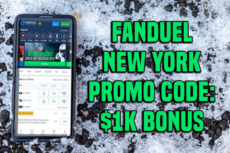 FanDuel promo code NY offer: Eagles-Giants, Jets-Bills $1K bonus