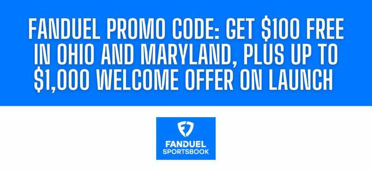 FanDuel promo code Ohio: Register for FanDuel and get free $100 pre-launch offer