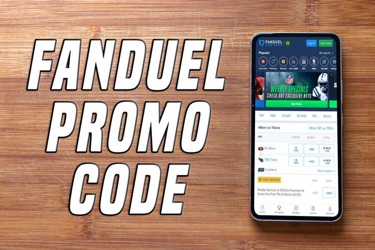 FanDuel promo code unlocks bet $5, get $150 NFL Week 1 bonus
