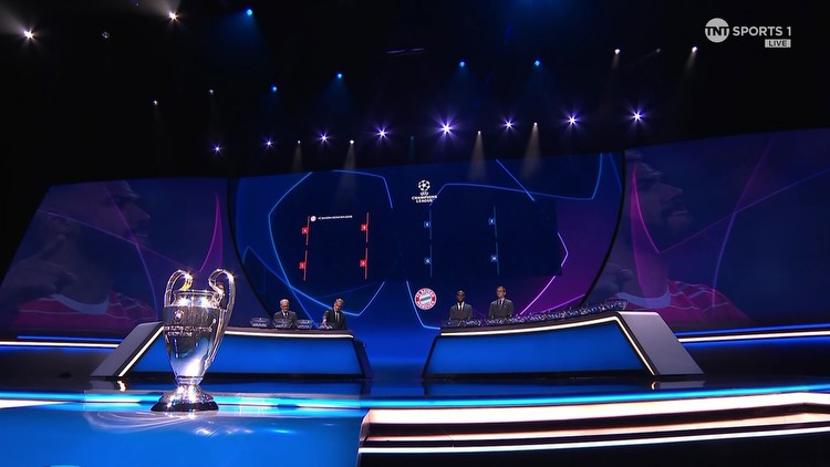 Fans confused as they realise who is doing Champions League draw live on TNT Sports