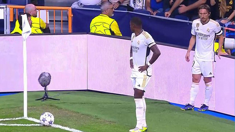 Fans spot Real Madrid 'inventing new corner routine' during Champions League clash and it's left them baffled